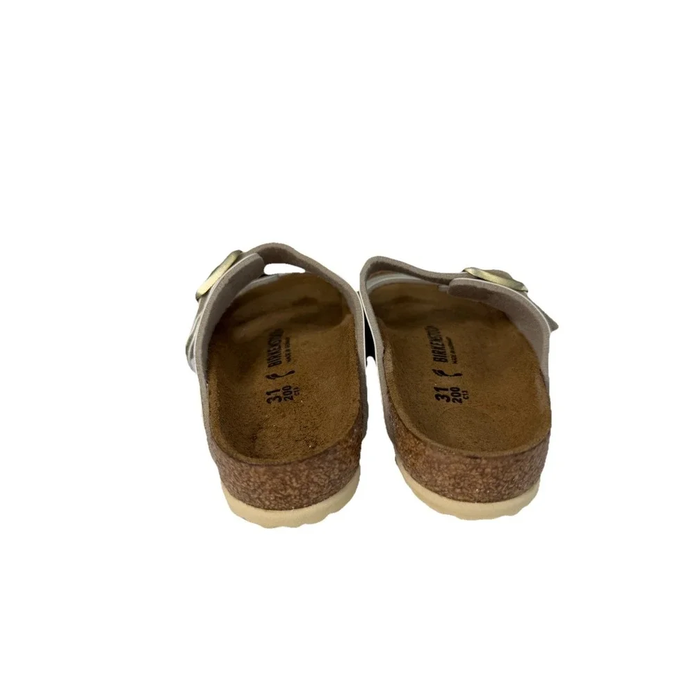 Birkenstock Arizona Kids Gold Electric Metallic Girls Size 13C‎